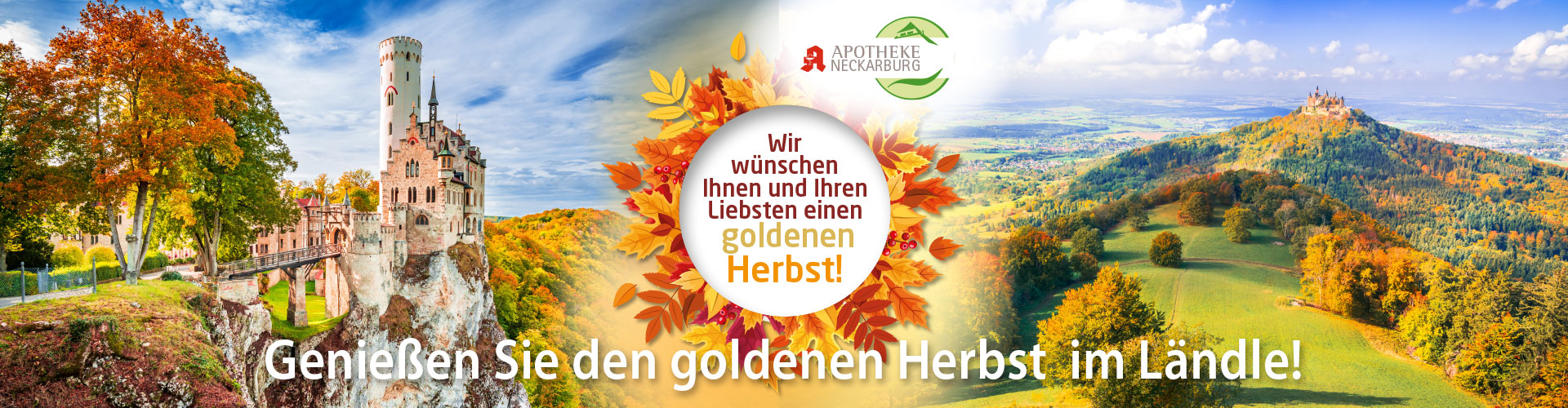 Banner der Apotheke Neckarburg