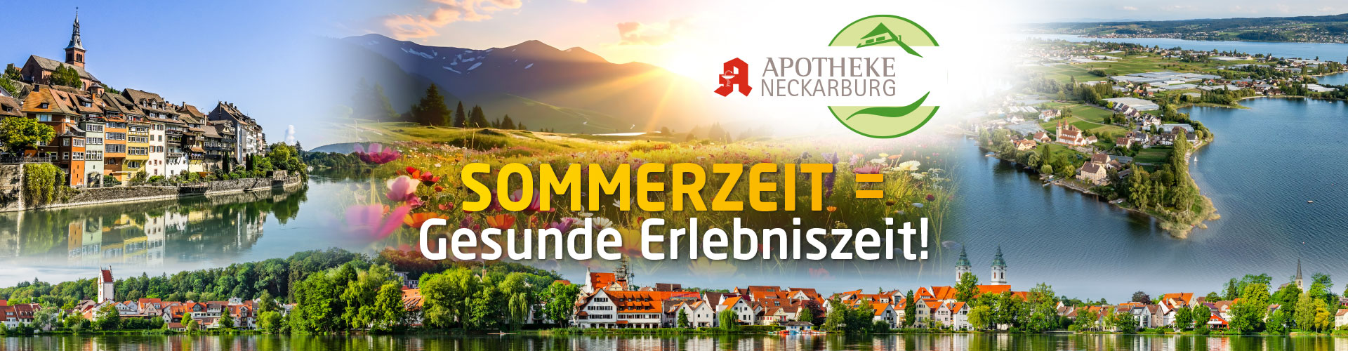 Banner der Apotheke Neckarburg